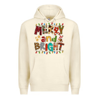 Sandshell Merry And Bright Premium Hoodie - FaDigitalArtStudio
