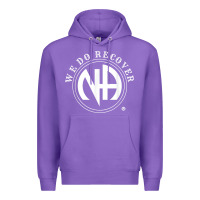 Purple We Do Recover Narcotics Anonymous Men Women Gift Premium Hoodie - minhPixels