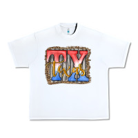 White Tx texas Urban Heavy Tee - JahusDesignShop