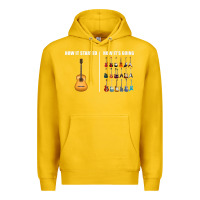Lemon Guitars How it Started How It's Going Guitar Players Funny Premium Hoodie - minhPixels