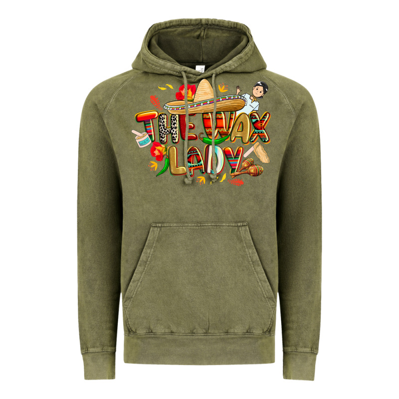 Cinco De Mayo The Wax Lady Vintage Hoodie by CowGirlArtShop | Teevron