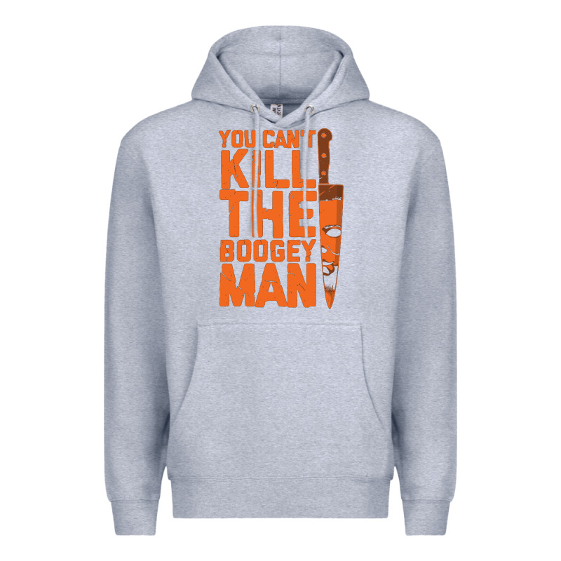 Oogeyman Halloween Horror Distressed Quote Orange Premium Hoodie by minhPixels | Teevron