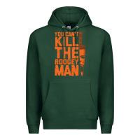 Sports Green oogeyman halloween horror distressed quote orange Premium Hoodie - minhPixels