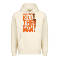 Tofu oogeyman halloween horror distressed quote orange Premium Hoodie - minhPixels
