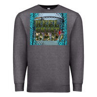 Charcoal Heather reel great dad Premium Sweatshirt - Artiststas