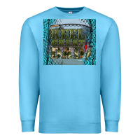 Ocean Blue reel great dad Premium Sweatshirt - Artiststas