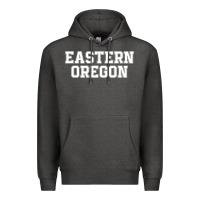 Charcoal Heather Eastern Oregon Athletic University College Alumni Premium Hoodie - minhPixels