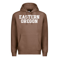 Chestnut Eastern Oregon Athletic University College Alumni Premium Hoodie - minhPixels