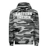 Slate Camo Eastern Oregon Athletic University College Alumni Premium Hoodie - minhPixels