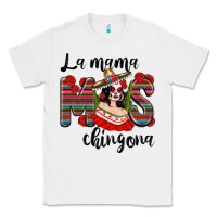 White La Mama Mos Chingona Classic Tee - texasbilliewilder