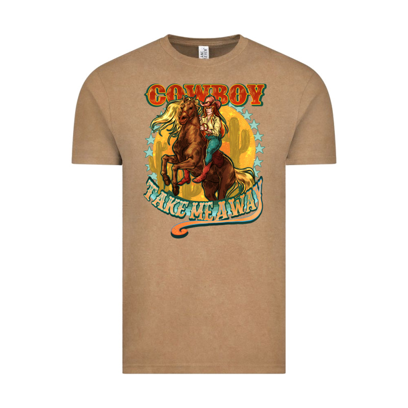 Busy Doing Cowgirl Shit Vintage Tee by HowdyJamesFarm | Teevron