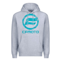 Heather Grey CF Moto Vintage UTV ATV SXS original off road Gift Premium Hoodie - minhPixels