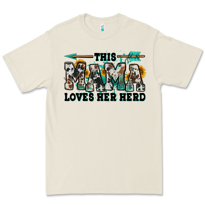 This Mama Loves Her Herd Goats Premium Tee by Jasminsmagicworld | Teevron