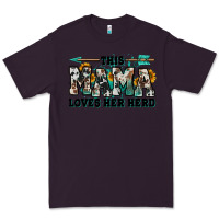 Plum this mama loves her herd goats Premium Tee - Jasminsmagicworld