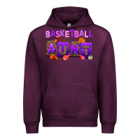 Mauve Wine basketball aunt Urban Hoodie - AdoDesignShop