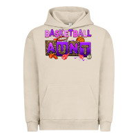 Pigment French Oak basketball aunt Urban Hoodie - AdoDesignShop