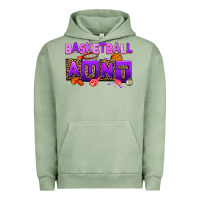 Pigment Oil Green basketball aunt Urban Hoodie - AdoDesignShop