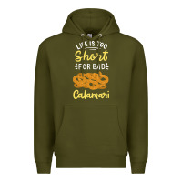 Army Green Calamari Squid Seafood Premium Hoodie - minhPixels