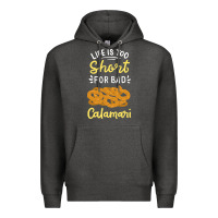 Charcoal Heather Calamari Squid Seafood Premium Hoodie - minhPixels