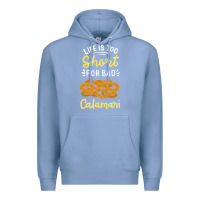 Colony Blue Calamari Squid Seafood Premium Hoodie - minhPixels