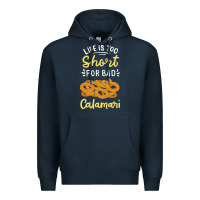 Navy Calamari Squid Seafood Premium Hoodie - minhPixels