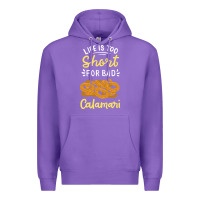 Purple Calamari Squid Seafood Premium Hoodie - minhPixels