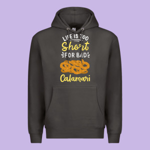 Calamari Squid Seafood Premium Hoodie Designed By Minhpixels