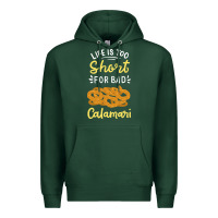Sports Green Calamari Squid Seafood Premium Hoodie - minhPixels