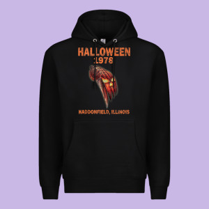 Halloween 1978 Holiday Spooky Myers Pumpkin Haddonfield Premium Hoodie Designed By Minhpixels