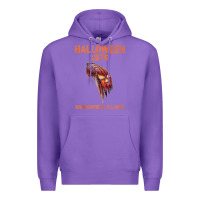 Purple Halloween 1978 Holiday Spooky Myers Pumpkin Haddonfield Premium Hoodie - minhPixels
