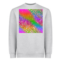 Heather Grey neon glitter leopard seamless pattern Heavyweight Sweatshirt - BundleAndBundleShop