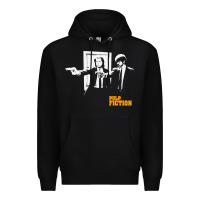 Black Pulp Vintage Premium Hoodie - minhPixels