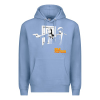 Colony Blue Pulp Vintage Premium Hoodie - minhPixels