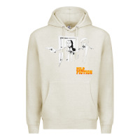 Oatmeal Heather Pulp Vintage Premium Hoodie - minhPixels