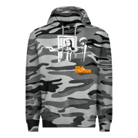 Slate Camo Pulp Vintage Premium Hoodie - minhPixels