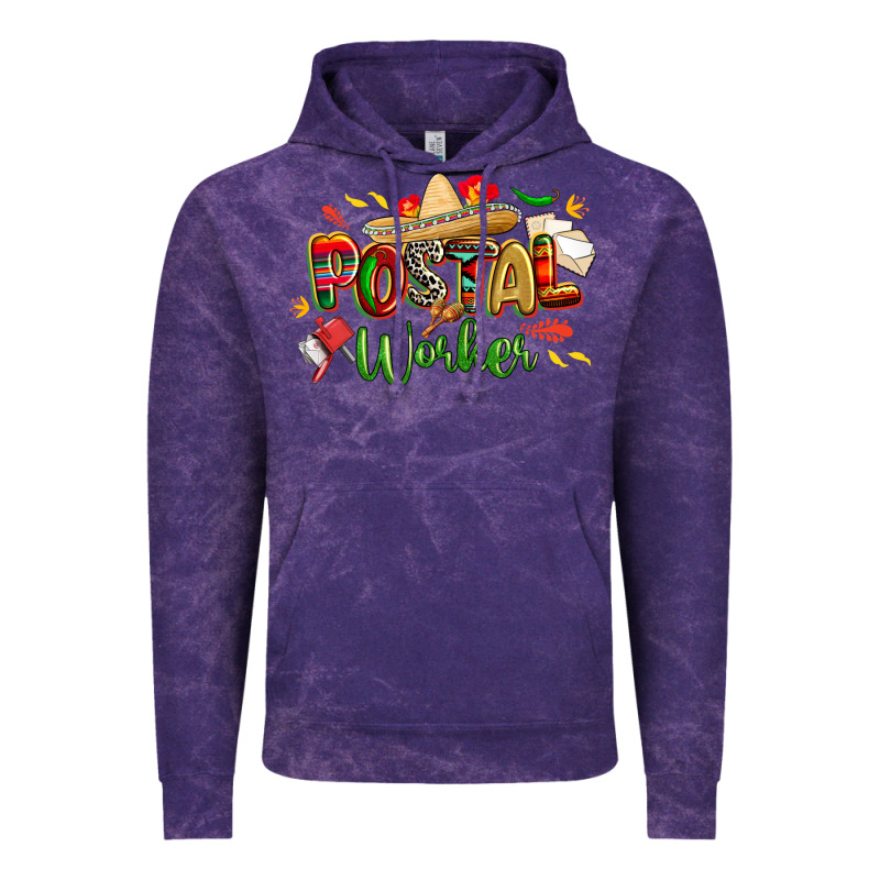 Cinco De Mayo Postal Worker Vintage Hoodie by CowGirlArtShop | Teevron