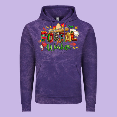 Cinco De Mayo Postal Worker Vintage Hoodie Designed By Cowgirlartshop
