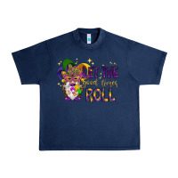 Navy Let the good times roll with gnome Urban Heavy Tee - HowdyJamesFarm