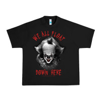 Black It Movie Pennywise We All Float Down Here Urban Heavy Tee - minhPixels