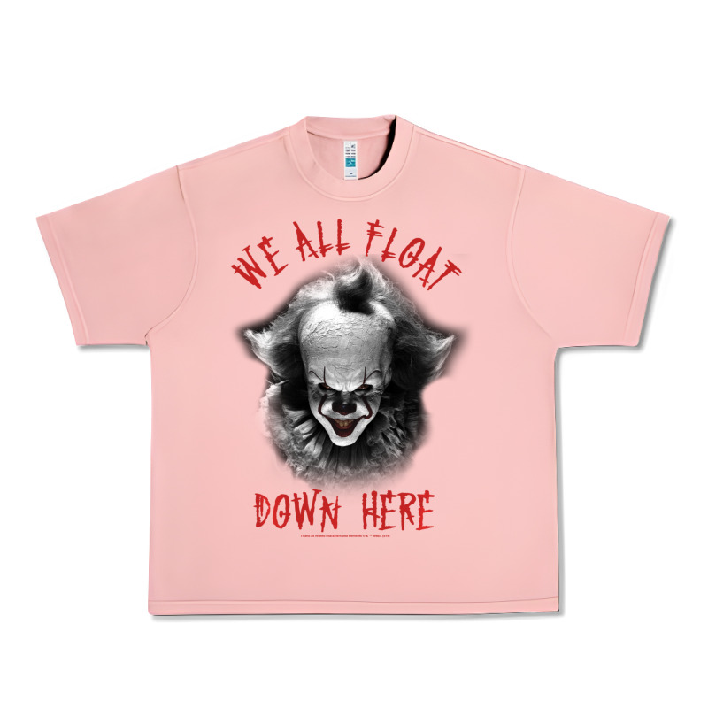 It Movie Pennywise We All Float Down Here Urban Heavy Tee by minhPixels | Teevron