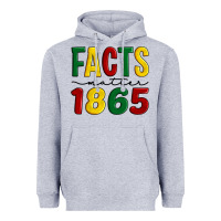 Heather Grey facts matter 1865 Heavyweight Hoodie - Artiststas