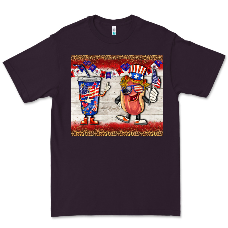 Usa Hot Dog Coca Tumbler Premium Tee by BarkalooDesign | Teevron