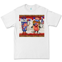 White usa hot dog coca tumbler Premium Tee - BarkalooDesign