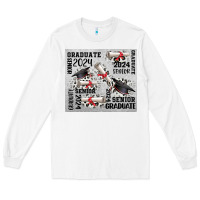 White senior 2024 Long Sleeve Tee - CowGirlArtShop