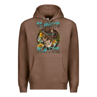Chestnut Cowboys Don't Die Premium Hoodie - FaDigitalArtStudio