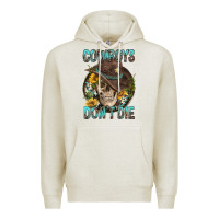 Oatmeal Heather Cowboys Don't Die Premium Hoodie - FaDigitalArtStudio