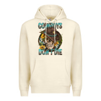 Sandshell Cowboys Don't Die Premium Hoodie - FaDigitalArtStudio