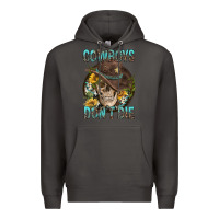 Smoke Cowboys Don't Die Premium Hoodie - FaDigitalArtStudio