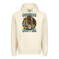 Tofu Cowboys Don't Die Premium Hoodie - FaDigitalArtStudio