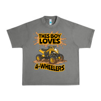 Tornado Kids Atv Outfit 4 Wheeler Mudding Gift- Boys Four Wheeler Urban Heavy Tee - minhPixels